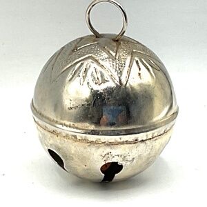 Sleigh Bell 2.5"  Star Design on top. Metal